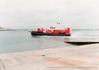 AP1-88 hovercraft with the Canadian Coastguard